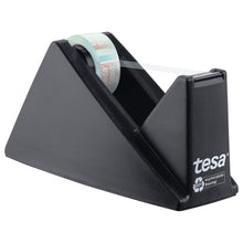 Dispenser da tavolo tesa DESK DISPENSER ECONOMY RECYCLED con nastro adesivo tesafilm CRYSTAL RECYCLED, trasparente