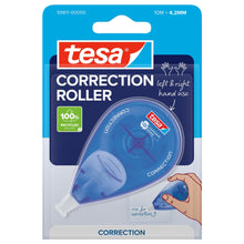 tesa CORRECTION ROLLER Disposable, 10 m x 4,2 mm, weiß, im Blister, 1 Stück