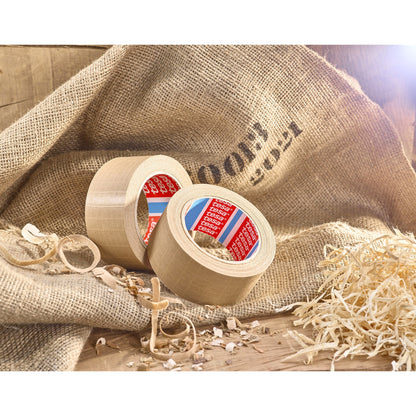 tesa 60013 Verstärktes Papierklebeband, 25 m x 50 mm, chamois – Anwendung