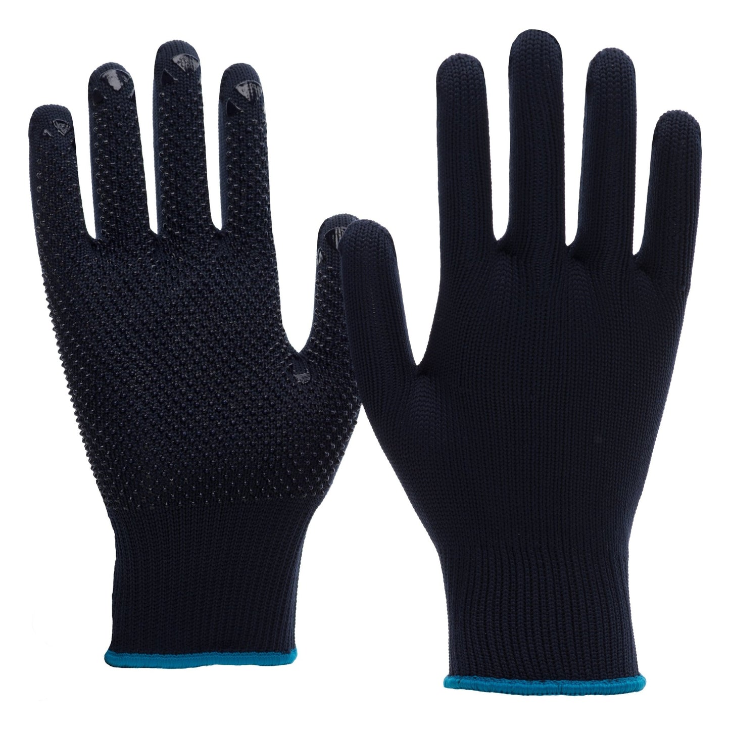 Guanti in maglia NITRAS, blu