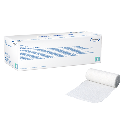 MaiMed-universal stretch, senza violoncello Bendaggio elastico permanente, 10 pezzi/scatola