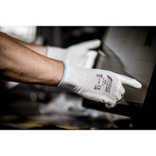 Guanti antistatici NITRAS, grigio/bianco