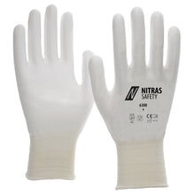Guanti antitaglio NITRAS, bianchi