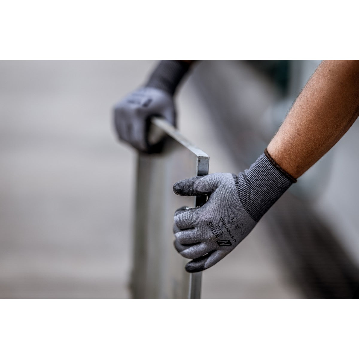 NITRAS SKIN FLEX CUT 3D, guanti antitaglio, grigio/nero