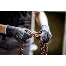 NITRAS ESD 3D CUT C, guanti di protezione dal taglio, antracite / nero