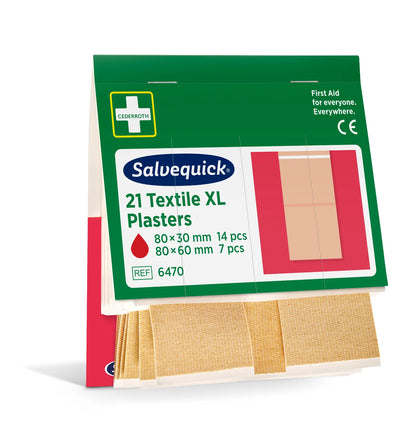 Gesso tessile Xl, cerotti | Confezione (21 pezzi)