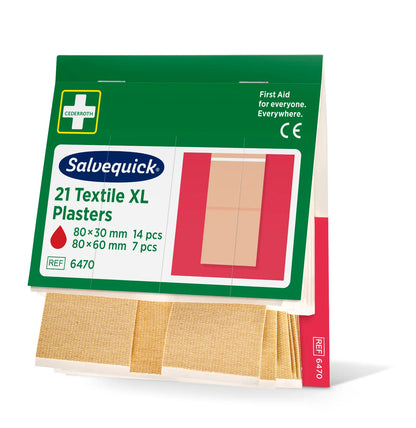 Gesso tessile Xl, cerotti | Confezione (21 pezzi)