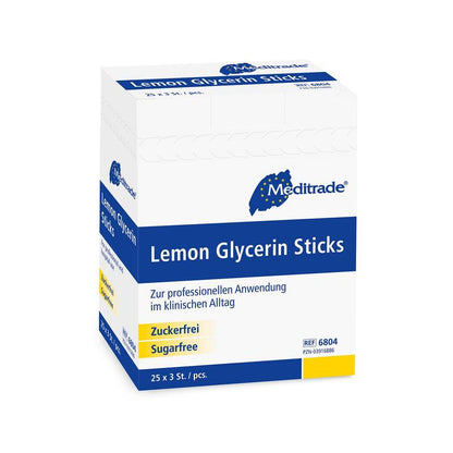 Meditrade Stick di glicerina al limone | Confezione (25 pezzi)