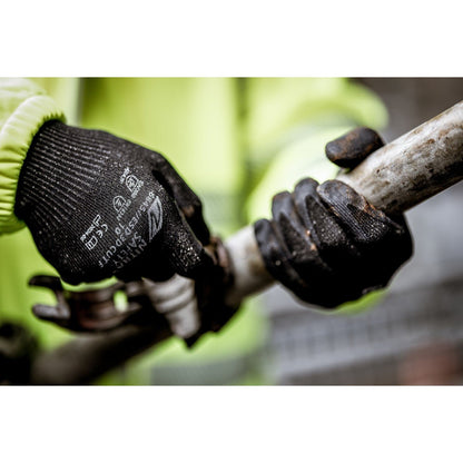 NITRAS ESD 3D CUT F, guanti di protezione dal taglio, neri