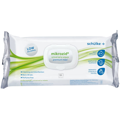 Salviette disinfettanti Schülke mikrozid® universal p wipes premium - Premium | Confezione (100 salviette)