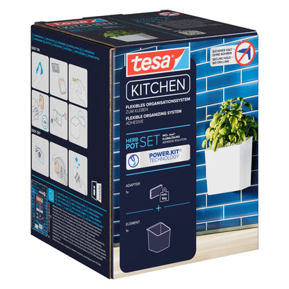 tesa Küchenzubehör Kräutertopf Set