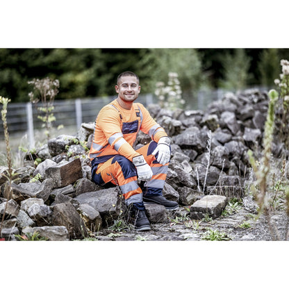 NITRAS MOTION TEX VIZ, maglia alta visibilità a maniche lunghe