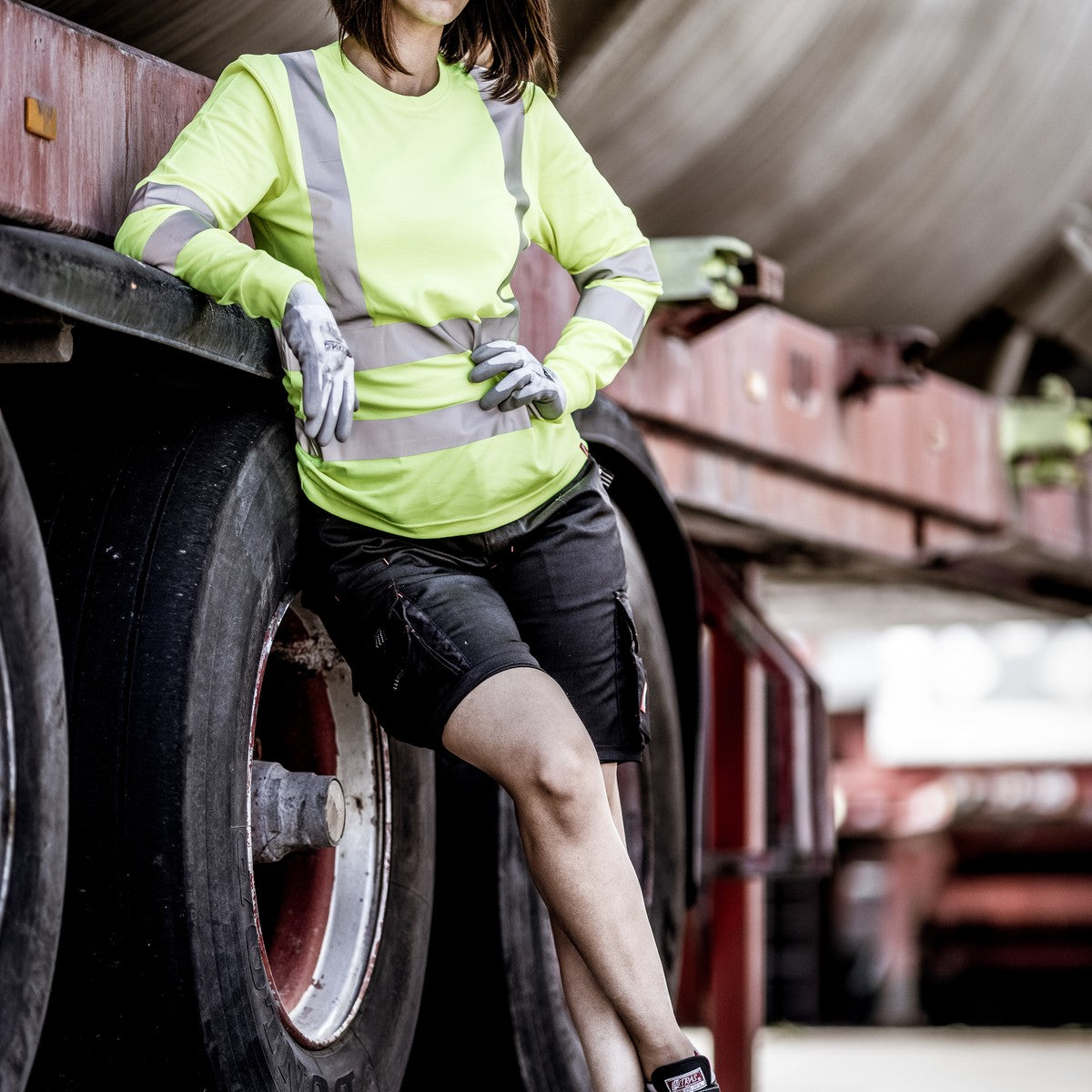 Guanti antitaglio NITRAS, bianchi/grigi