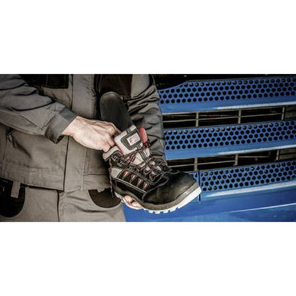 NITRAS ERGO STEP HIGH, plantare semiortopedico, nero/giallo