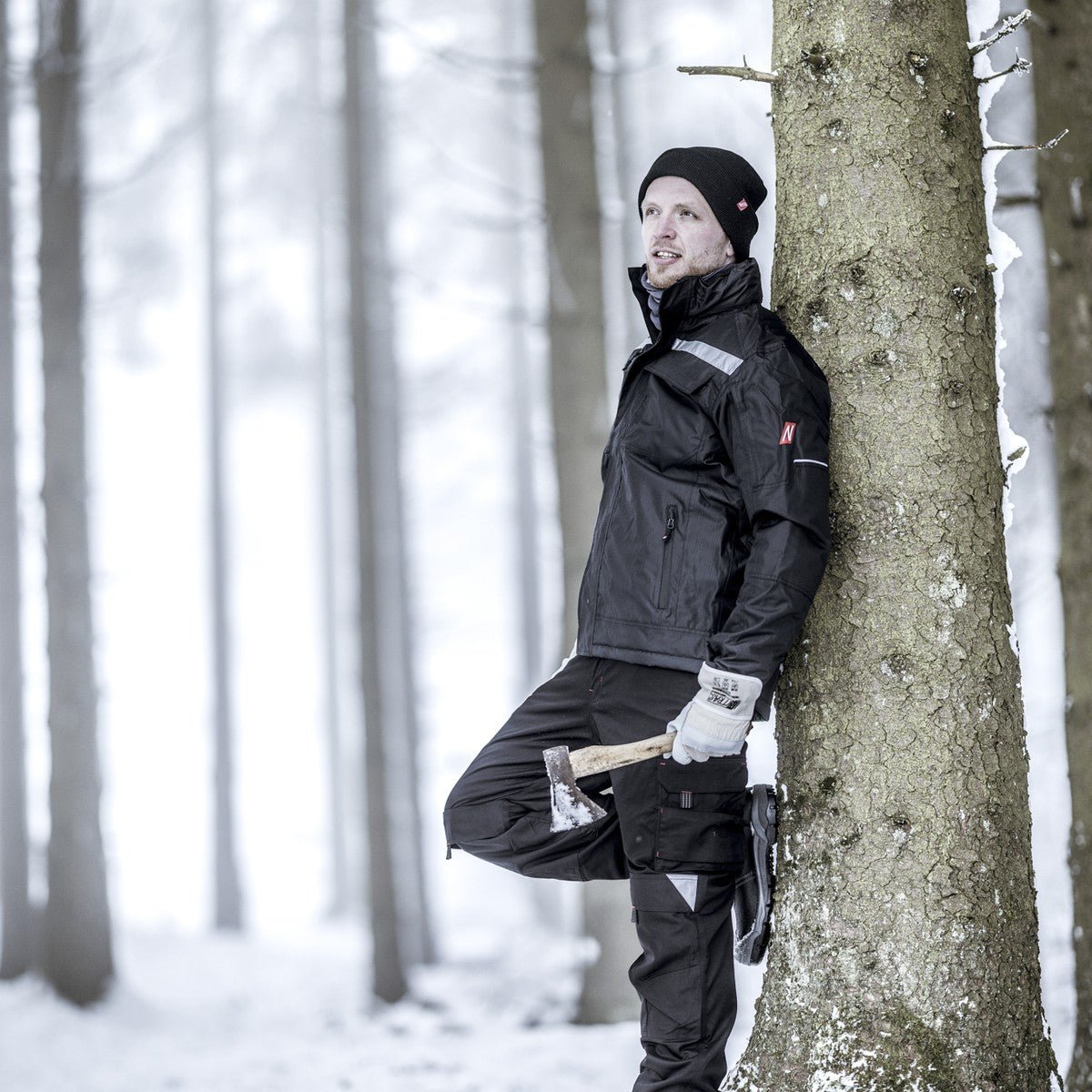 NITRAS MOTION TEX PLUS, parka, nero
