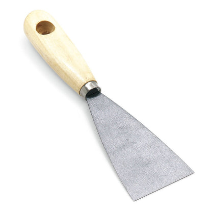 La spatola da pittore Nölle Profi Brush di Nölle Profi Brush Bürsten- & Pinseltechnik e.K. dispone di una lama metallica larga e piatta e un manico in legno leggero con foro - uno strumento di pittura indispensabile per i professionisti.
