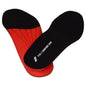 NITRAS COMFORT STEP, solette, nero / rosso