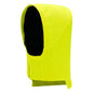 Cappuccio invernale rimovibile NITRAS, giallo neon, poliestere OEKO-TEX: 100% | Confezione (1 pezzo)