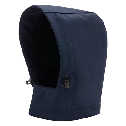 cappuccio staccabile NITRAS, blu navy, poliestere OEKO-TEX: 94%; Elastan: 6% | Confezione (1 pezzo)