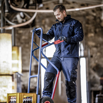 NITRAS MOTION TEX LIGHT, giacca softshell, blu navy