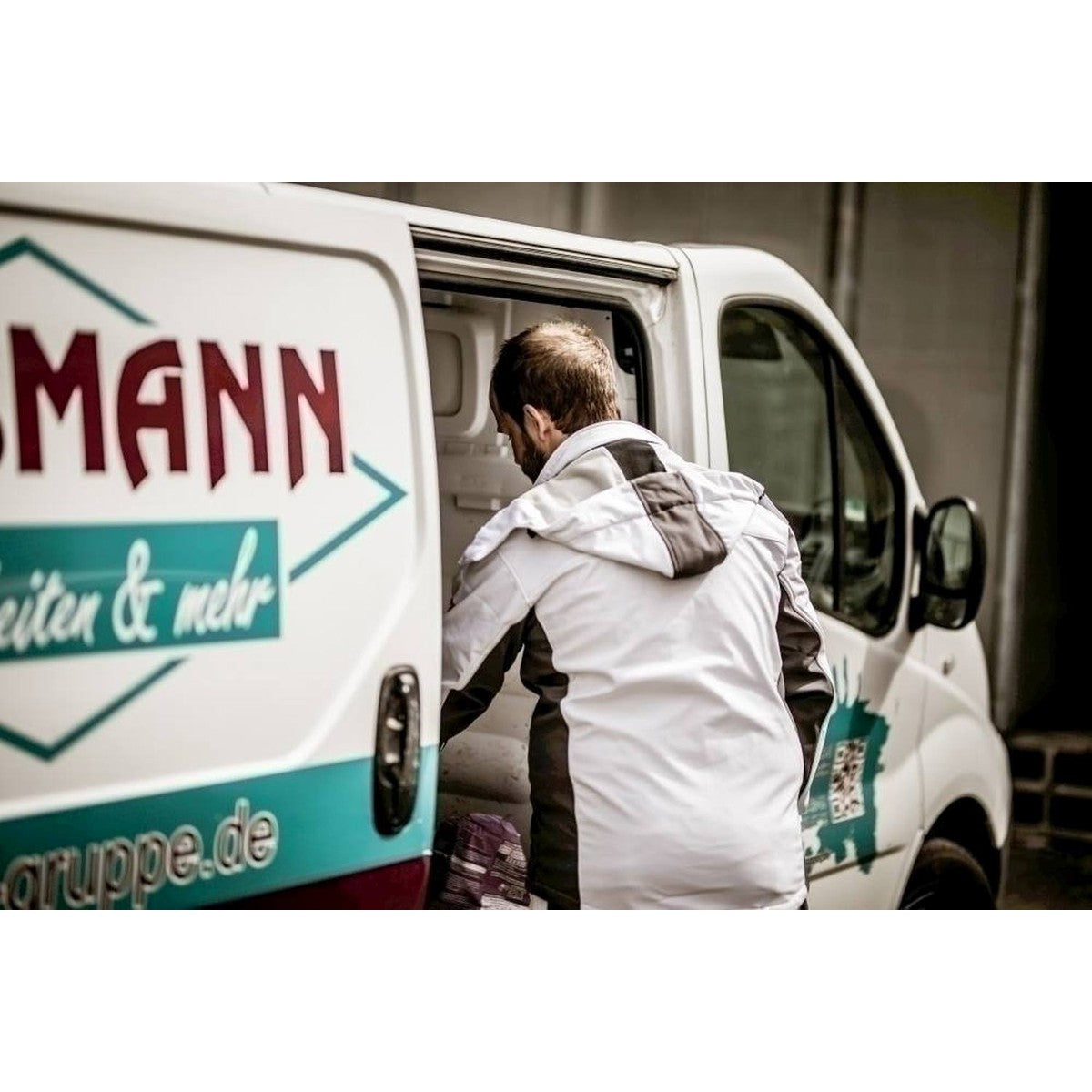 Cappuccio removibile NITRAS, bianco/grigio, poliestere OEKO-TEX: 94%; Elastan: 6% | Confezione (1 pezzo)