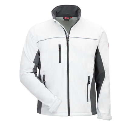 NITRAS MOTION TEX LIGHT, giacca softshell, bianco/grigio