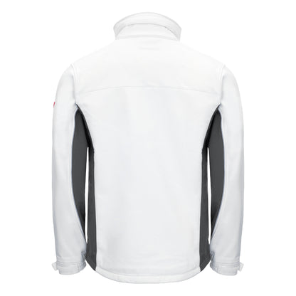 NITRAS MOTION TEX LIGHT, giacca softshell, bianco/grigio