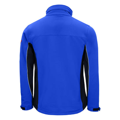 NITRAS MOTION TEX LIGHT, giacca softshell, blu royal / nero
