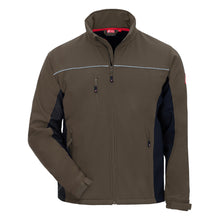 NITRAS MOTION TEX LIGHT, giacca softshell, marrone / nero