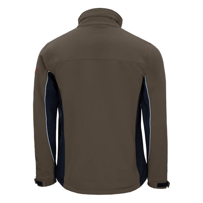 NITRAS MOTION TEX LIGHT, giacca softshell, marrone / nero
