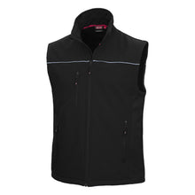 NITRAS MOTION TEX LIGHT, gilet softshell, nero
