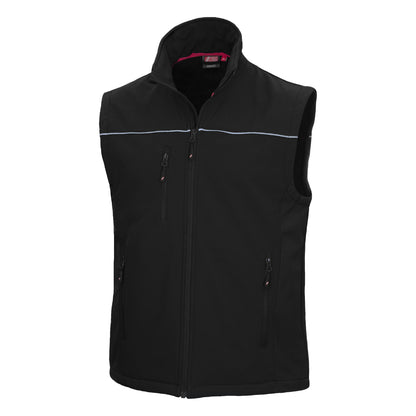 NITRAS MOTION TEX LIGHT, gilet softshell, nero
