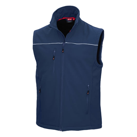 NITRAS MOTION TEX LIGHT, gilet softshell, blu navy