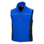 NITRAS MOTION TEX LIGHT, gilet softshell, blu royal / nero