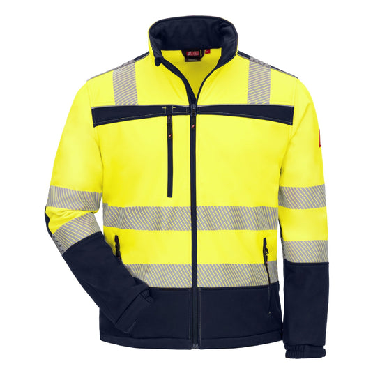 NITRAS MOTION TEX VIZ, Warn-Softshelljacke