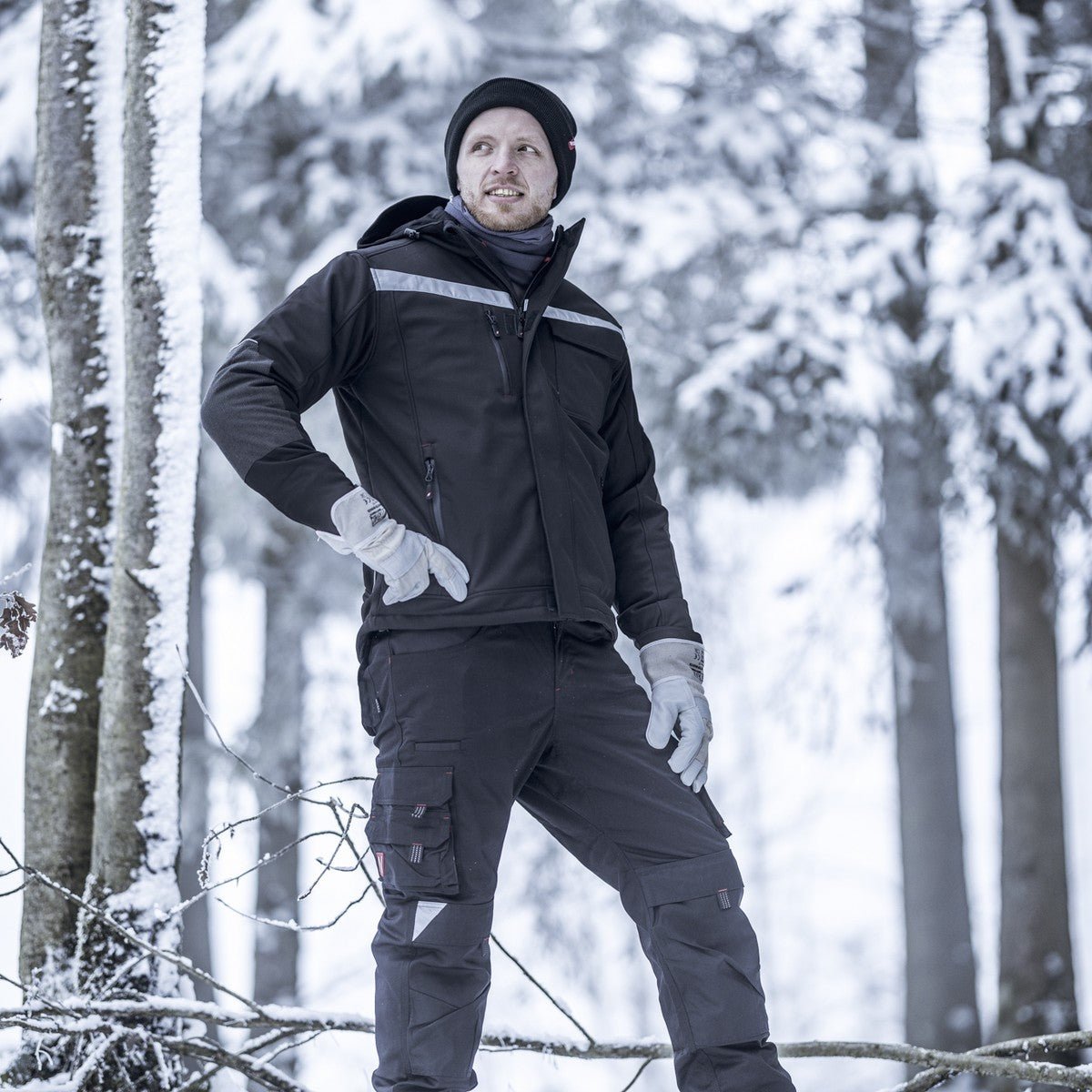 NITRAS MOTION TEX PLUS, giacca invernale, nera