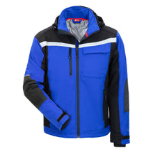 NITRAS MOTION TEX PLUS, giacca softshell, blu royal / nero