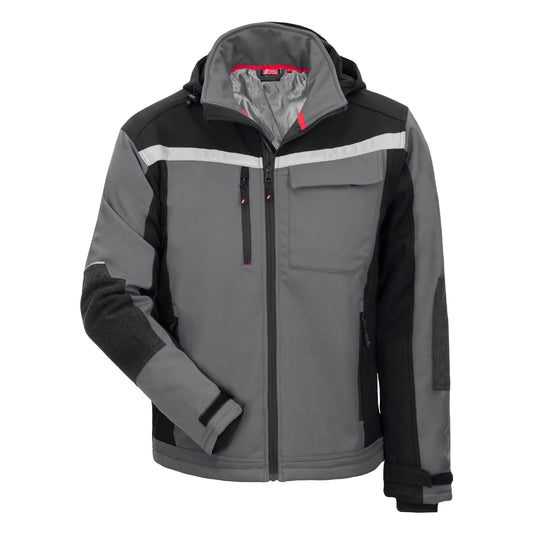 NITRAS MOTION TEX PLUS, giacca softshell, grigio/nero