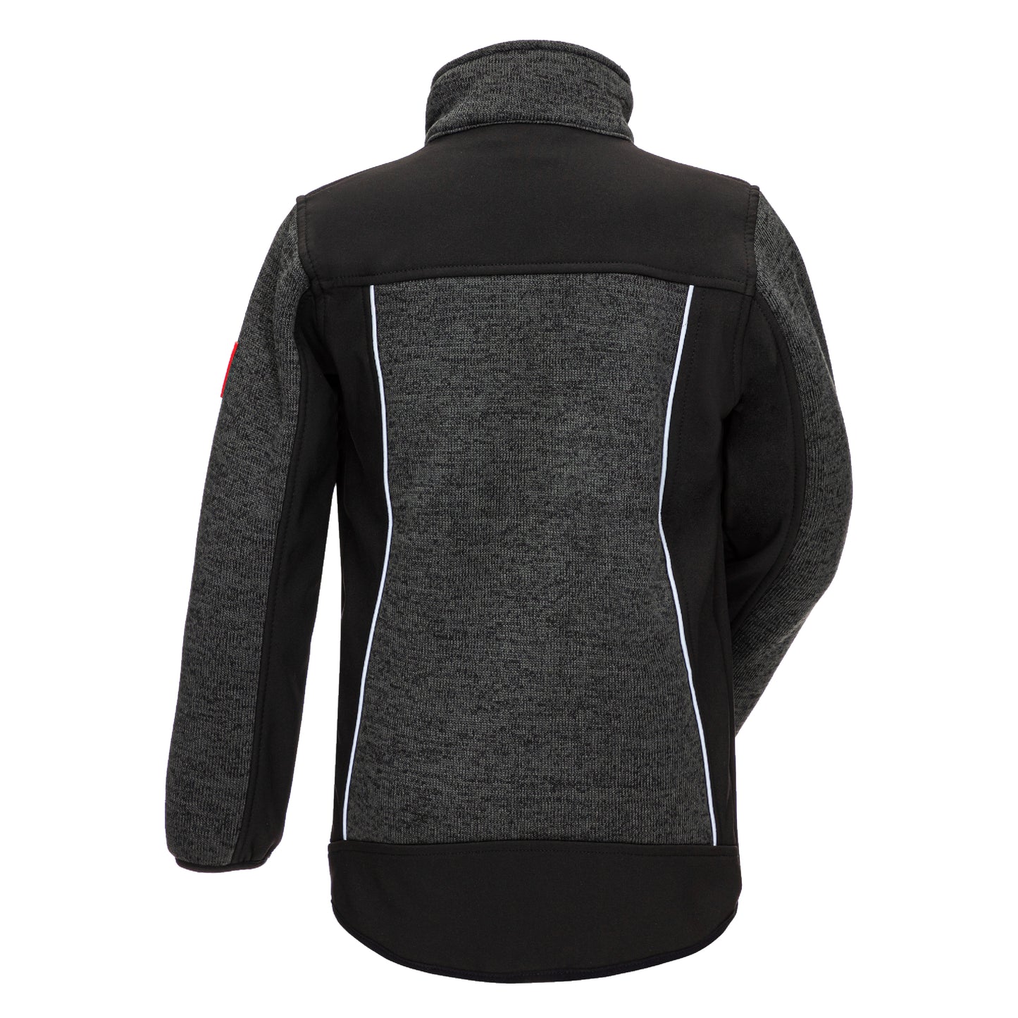 NITRAS MOTION TEX KIDS, giacca softshell in maglia, nera