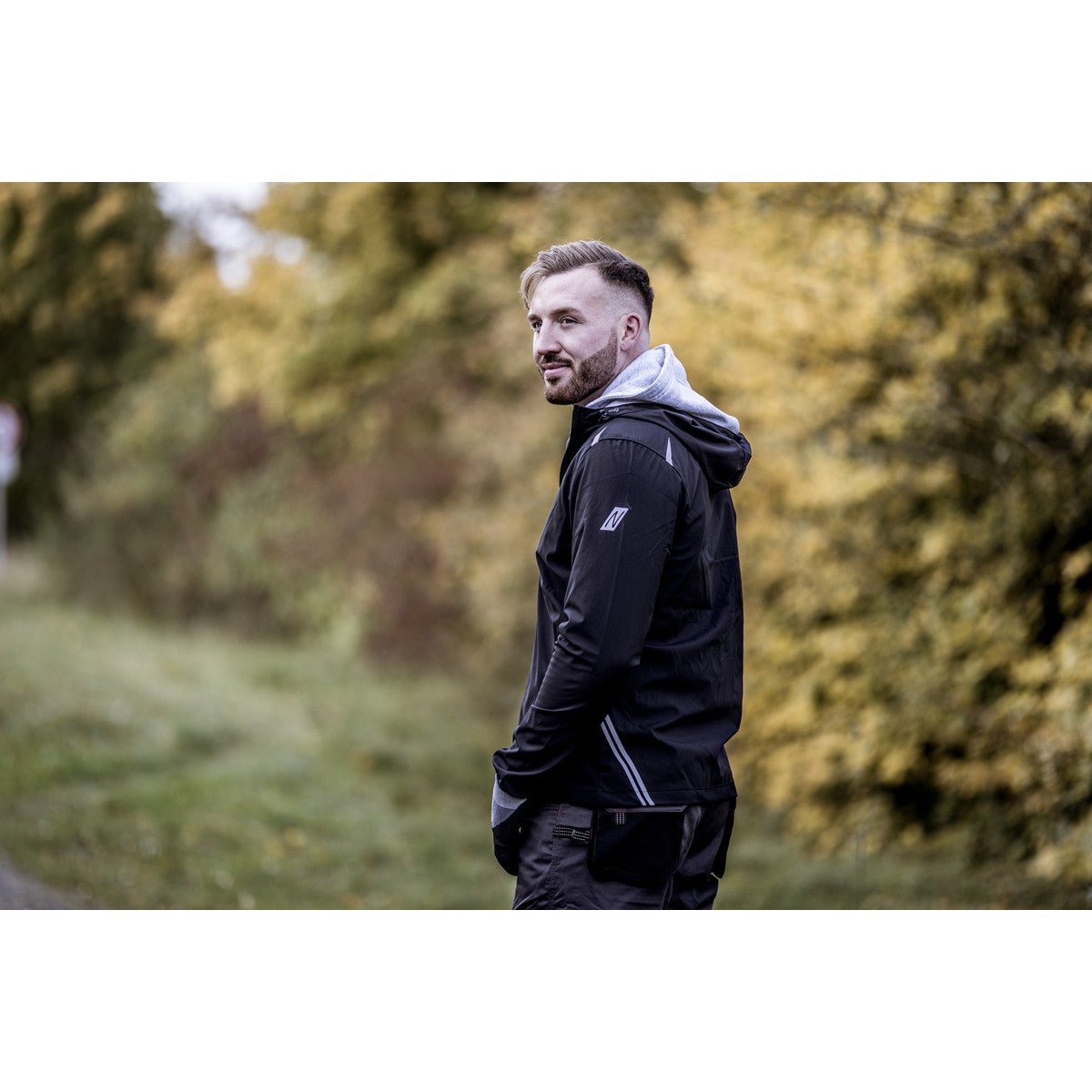NITRAS MOTION TEX LIGHT, giacca a vento, nero