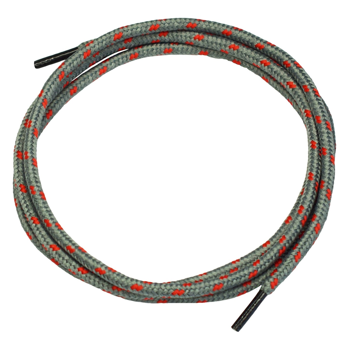 Lacci NITRAS, grigio/rosso | Confezione (1 paio)