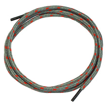 Lacci NITRAS, grigio/rosso | Confezione (1 paio)