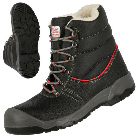 NITRAS STEP MID+ W, stivali invernali di sicurezza S3, altezza media, neri
