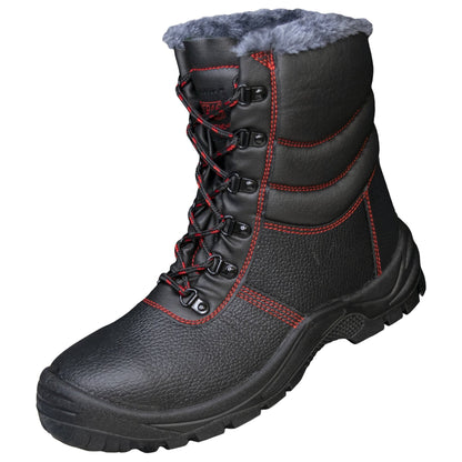 NITRAS BASIC STEP MID+ W, stivali invernali di sicurezza S3 CI, di media altezza, neri