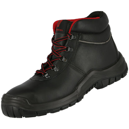 Stivali antinfortunistici NITRAS POWER STEP MID, S3 HI HRO, di media altezza, neri