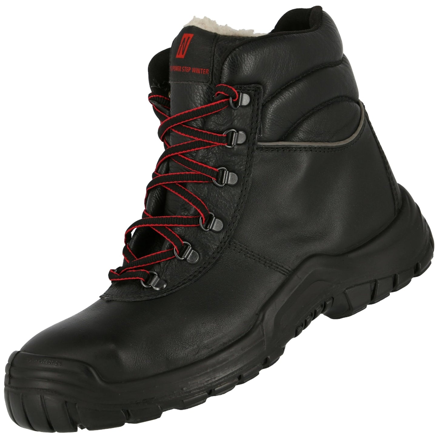 NITRAS POWER STEP MID+, S3 CI HI HRO SRC stivali invernali di sicurezza, altezza media, neri