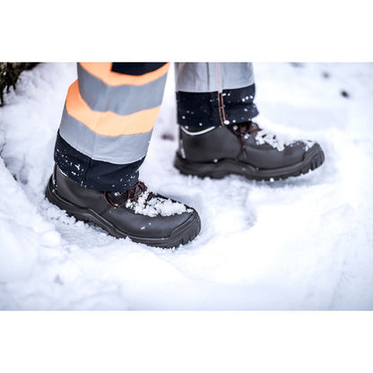 NITRAS POWER STEP MID+, S3 CI HI HRO SRC stivali invernali di sicurezza, altezza media, neri
