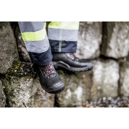 Stivali antinfortunistici NITRAS POWER STEP MID+, S3 CI HI HRO, alti, neri