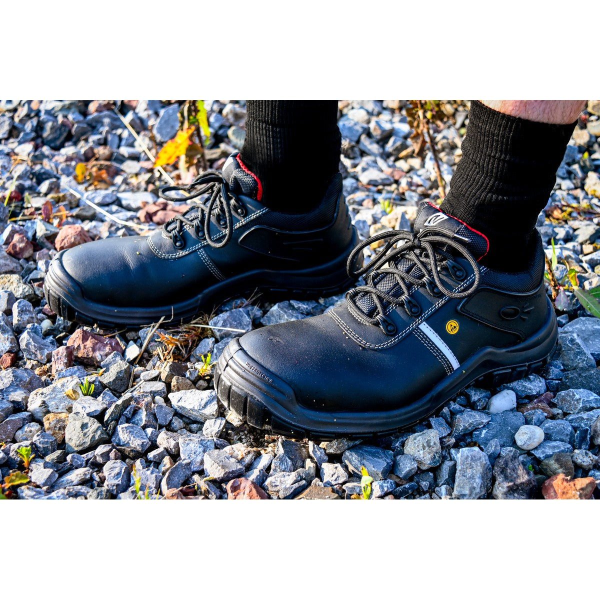 NITRAS UTILITY STEP, scarpe antinfortunistiche S3L CI FO SR, nere