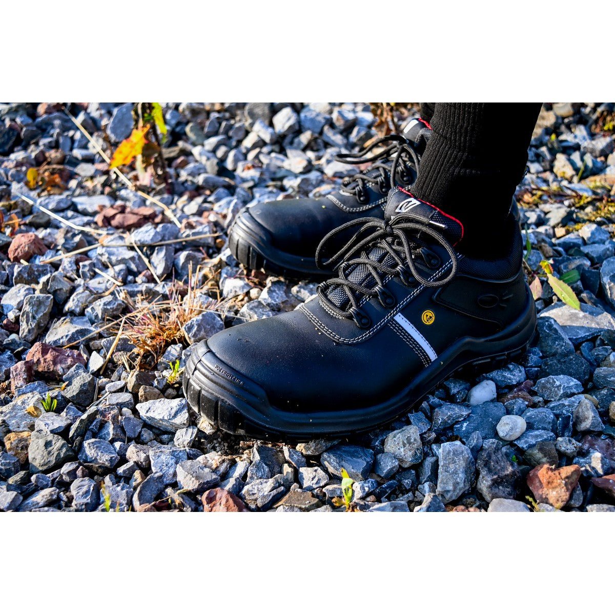 NITRAS UTILITY STEP, scarpe antinfortunistiche S3L CI FO SR, nere